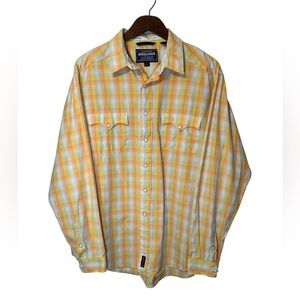 Panhandle Slim Rough Stock Pearl Snap Shirt Men’s Large